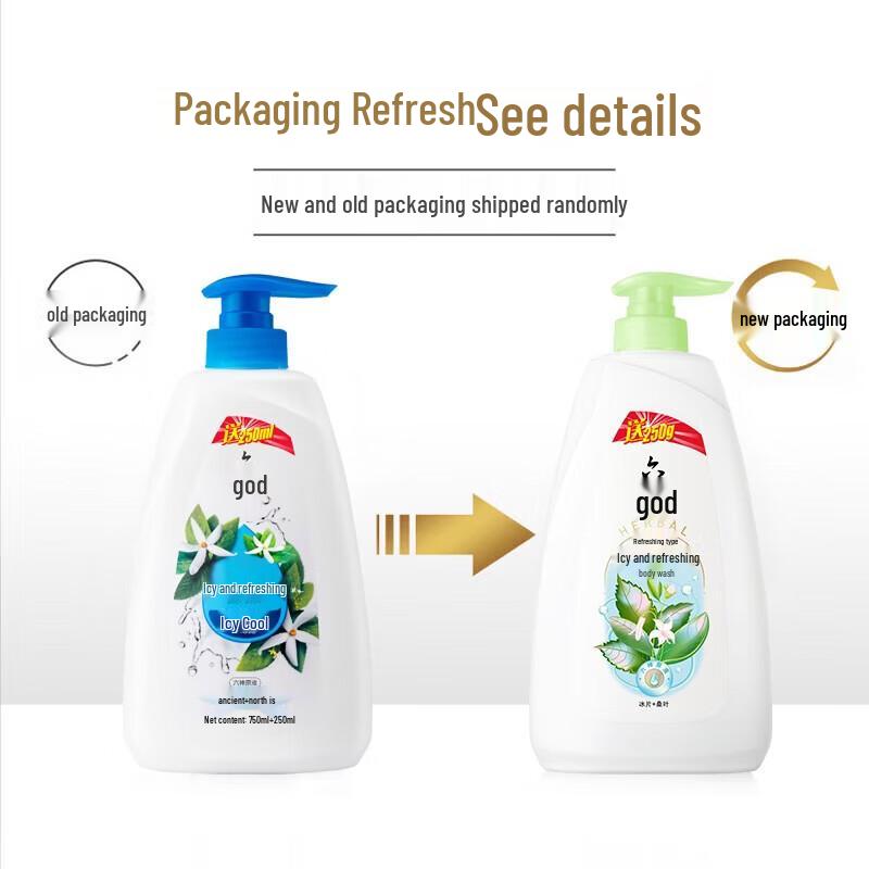 Liushen Cooling & Refreshing Shower Gel