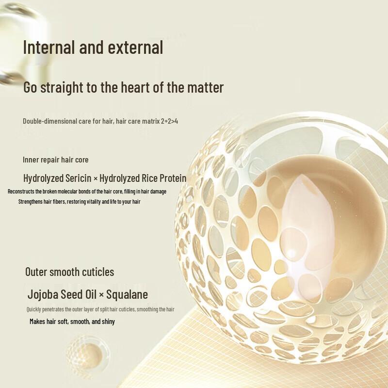 Sen Zhi Lu Camellia Seed Fluffy Softening Conditioner, 2x520ml