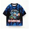 Abbigliamento Bambini Bambine Ragazzi Roblox Estate Gioco T-shirt a Maniche Corte