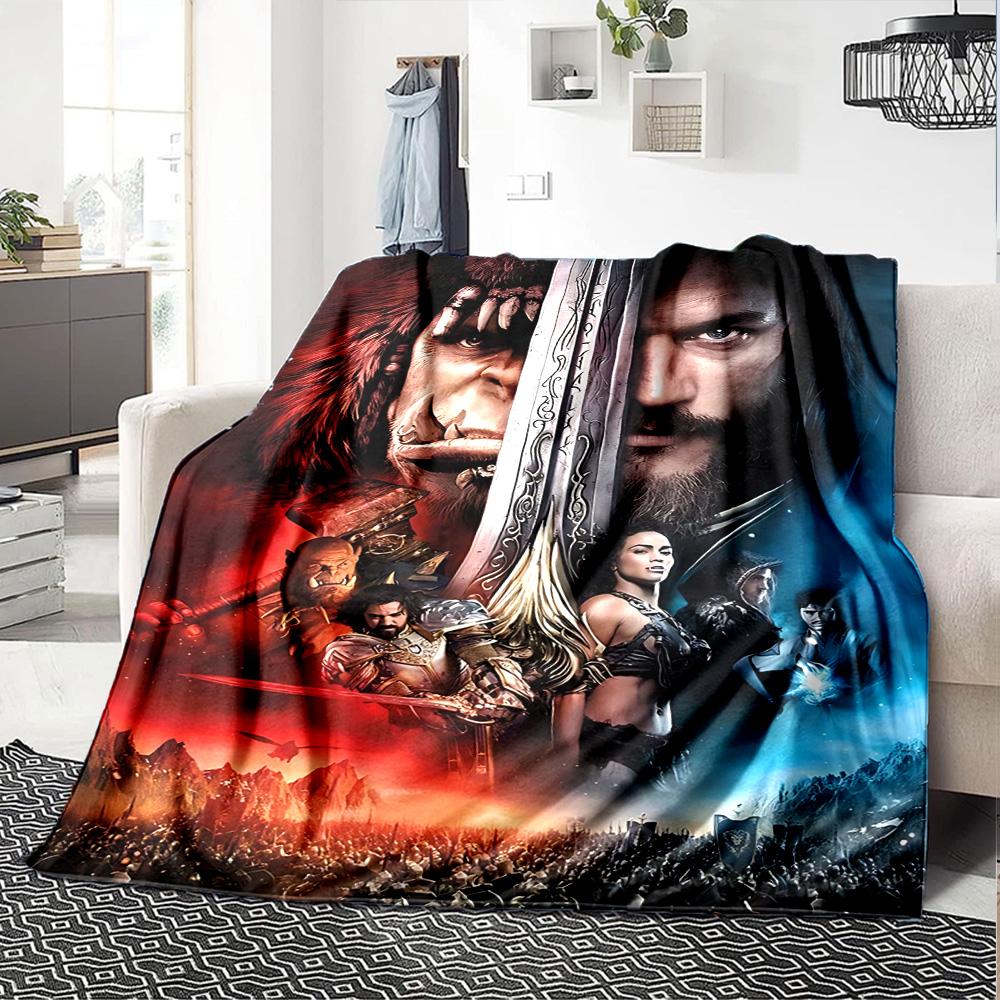 Epic Adventure Flannel Blanket Super Soft Warm Cozy Blanket For Sofa Bed Office Travel Allseason Home Decor Gift