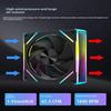 12Cm Argb 4 Pin Computer Case Fan Quiet Cooling 12V Large Air Volume 800-1600Rpm For Desktop Gaming Pc Build