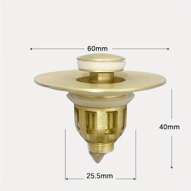 Uniwersalny Korek Pop-up do Odpływu Filtr Drenażowy Korek do Umywalki Łazienkowej Stoper do Umywalki Kuchenny Deodorant Korek do Odpływu Podłogowego Typu Push