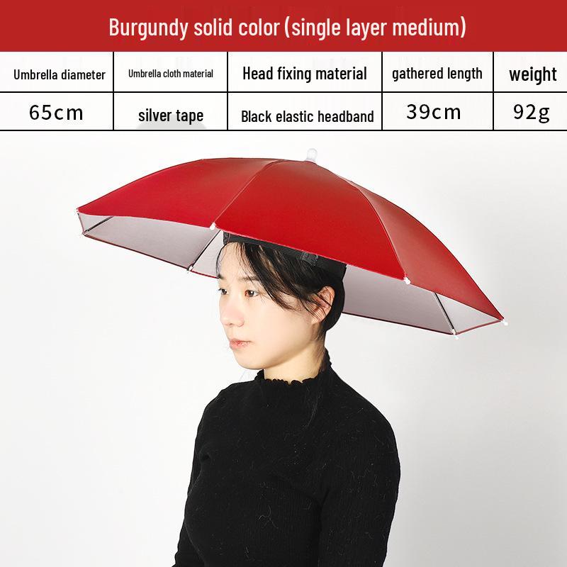 Cappello a Ombrello Pieghevole da Pesca per Adulti - Accessorio Personalizzato per Giornate di Sole