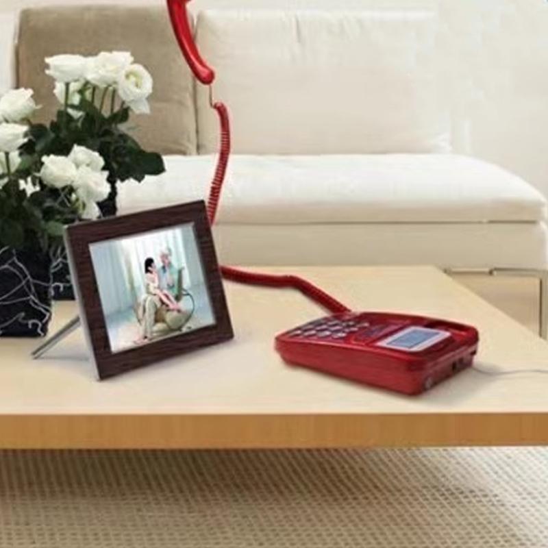 2/2.5/3/3.5m RJ12 4P4C Telephone Communication Cable With Gold Contacts Spring Coiled Cord Anti Twist Structure