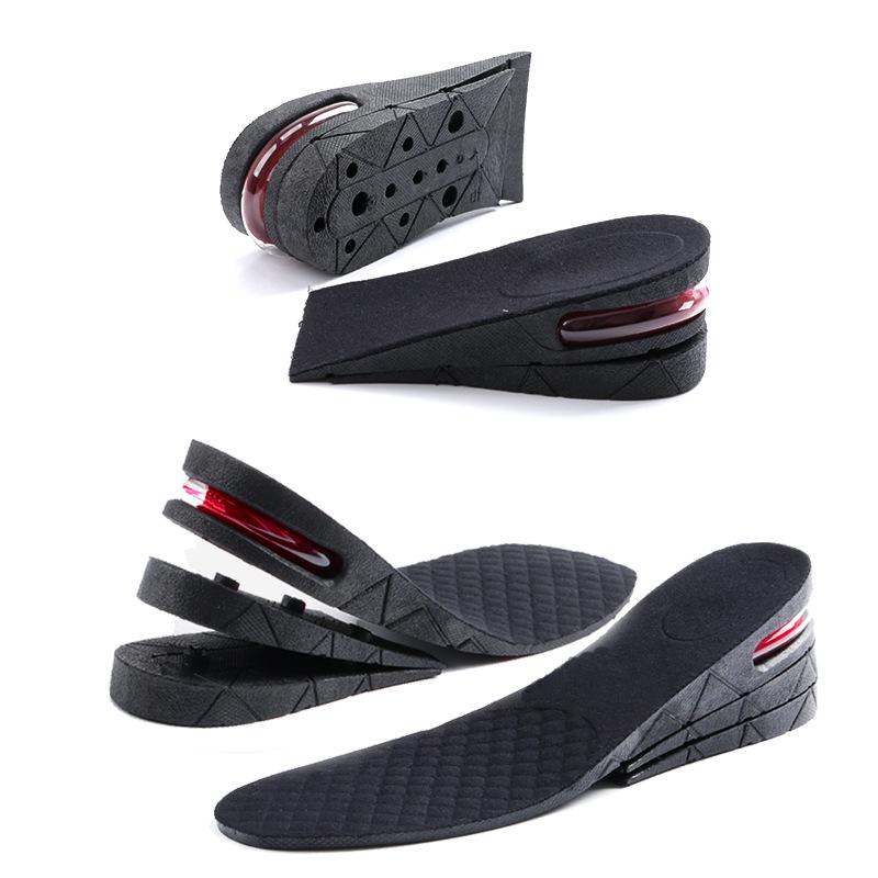Height Boost Insoles: Unisex Invisible Air Cushion, Breathable Sports Design, Available In 3cm and 5cm Options