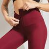 Leggings de Yoga Térmicos de Cintura Alta para Mujer con Moldeador de Cintura de Doble Botonadura y Elevación de Glúteos