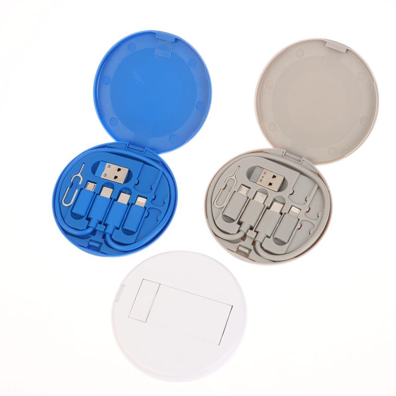 1 Set Multifunctional Fast Charging For Xiaomi Charger Storage Box Adapter Card Pin Travel Accessories Pd 60W Usb Data Cable Kit