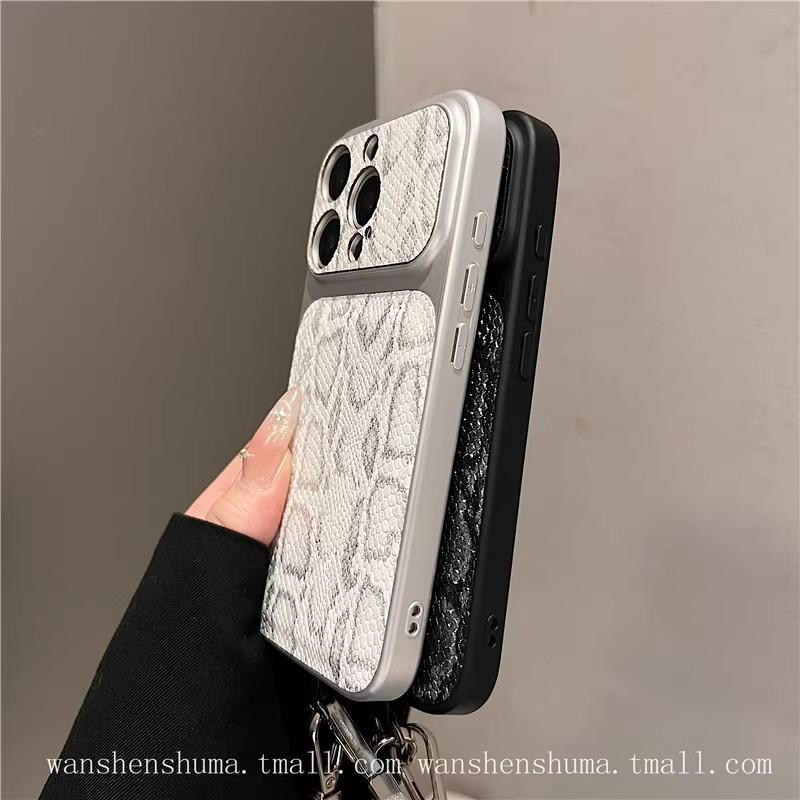 כיסוי לאייפון 17 פרו מקס עם מרקם עור נחש: מארז מגן מתקדם משנה צורה באופן מיידי עבור Apple 16