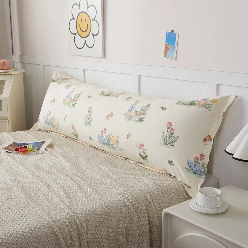 Bedding Pillow Covers Cartoon Dinosaur Body Pillow Cover for Boys Girls Cotton Long Pillowcase Decorative Cushion for Bedroom