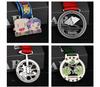 Antique Finish Zinc Alloy Cycling Race Medal for Outdoor Team Building Activities