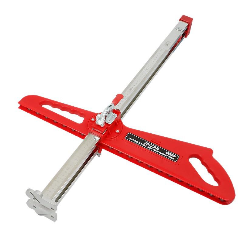 Reinforced Dual-Blade Gypsum Board Cutter with 23 Precision Wheels