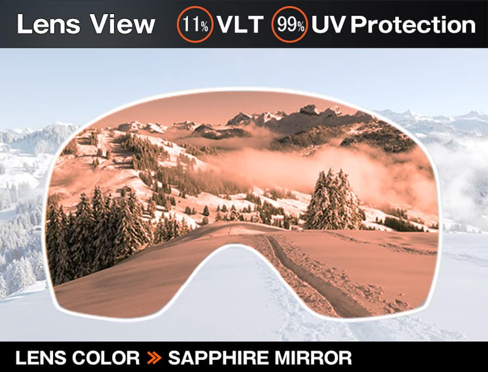 TECH Smith Snow Goggles with Replacement Lenses [ZERO BASE] [Discount/Outlet] (I/O ZERO) Xxsmzrgl-smio-sphrm