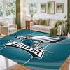 Philadelphia Eagles Design Kristall-Samt Teppich Weiche Dekorative Matte für Schlafzimmer Eingang