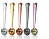 Multifunctional Coffee Scoops with Clip Powder Flour Measuring Tools Stainless Steel Bake Spoons Measure Spoons Food Sealing Clip Reusable Ya1025