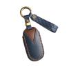 Genuine Leather Jeep Key Cover for Grand Commander & Grand Cherokee - Handmade Protective Shell with Buckle