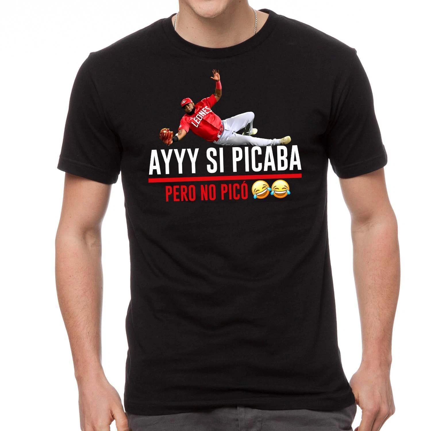 Leones del Escogido T shirt – “Ayyy Si Picaba, Pero No Picó” 4XL