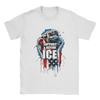 Mens TShirt Support And Defend ICE Amazing Cotton Tee Shirt Short Sleeve  T Shirts Crew Neck Clothes Graphic