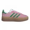Womens/Ladies Gazelle Platform Suede Trainers