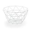 Iron Fruit Basket Simple Fruit Basin Multi-Size Iron Snack Bread Vegetable Storage Bowls Kitchen Eggs Dessert Holder Organizer