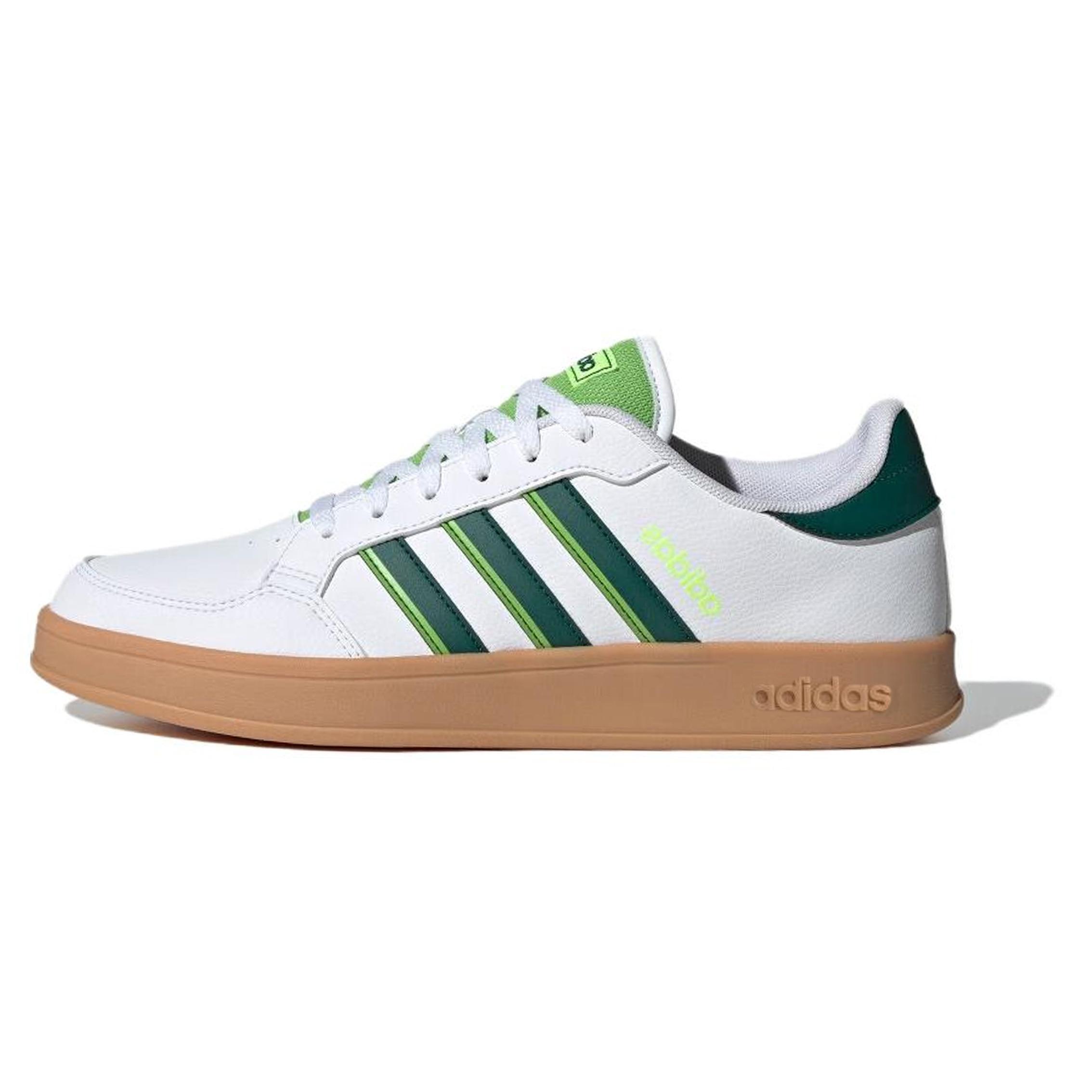 adidas Breaknet White Forest Green Men s IG6536 EU 40⅔