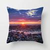 Luxury Home Decor Pillow Cover Car Living Room Sofa Cushion Cover Sunset Dusk Scenery Pattern Cushion Cover