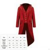 Tailcoat with Faux Waistcoat Steampunk Apparel Fitted for Halloween