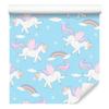 Cute Unicorn and Pegasus Wallpaper for Living Room and Bedroom 50x1000
