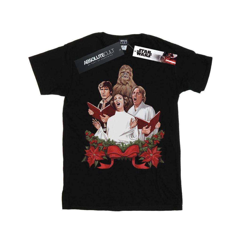 STAR WARS Mens Christmas Carols T-Shirt