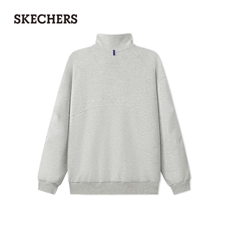 Skechers Women's L325W031 Loose Fit Pullover Sweatshirt