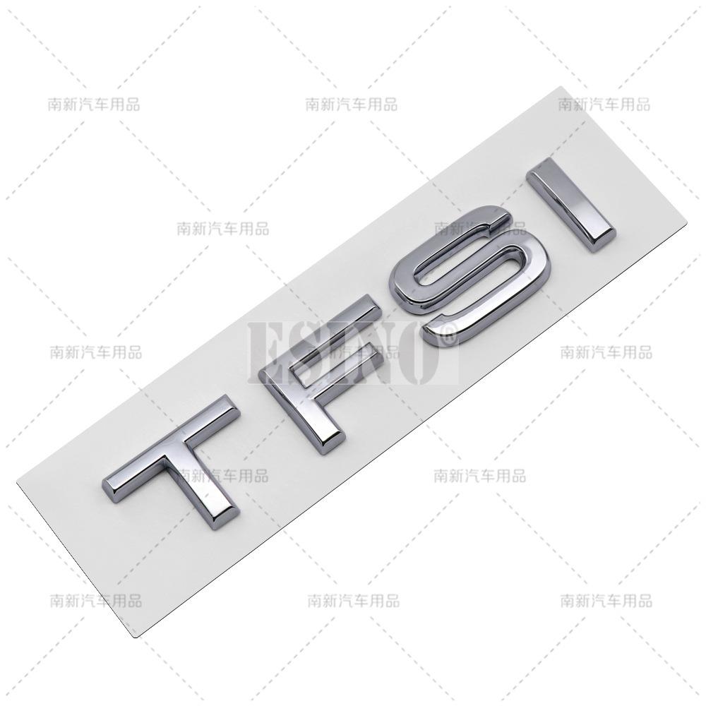 2026 TFSI 3D ABS Adhesive Emblem Trunk Badge Fender Sticker Body Decal for Audi A3 A4 A5 A6 A7 A8 Q3 Q5 Q6 Q7 Q8