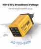240W Multi-Port Smart Travel Charger with 4 USB-A & 2 USB-C PD Ports