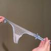 Thin Belt Underwear for Women Low Waist Mesh Seamless Panties Sweet Transparent Thong  Girl