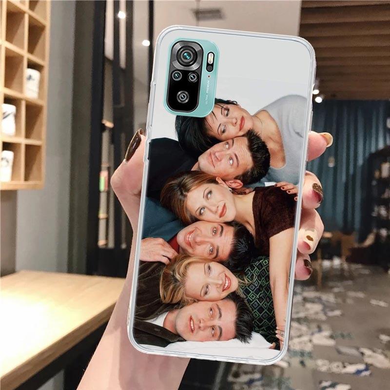 Friends Tv Show Funny Family Soft Phone Case For Xiaomi Redmi Note 12 12S 13 14 11 11S 10 Pro 10S 11T 11E Plus 14Pro Pattern Cov