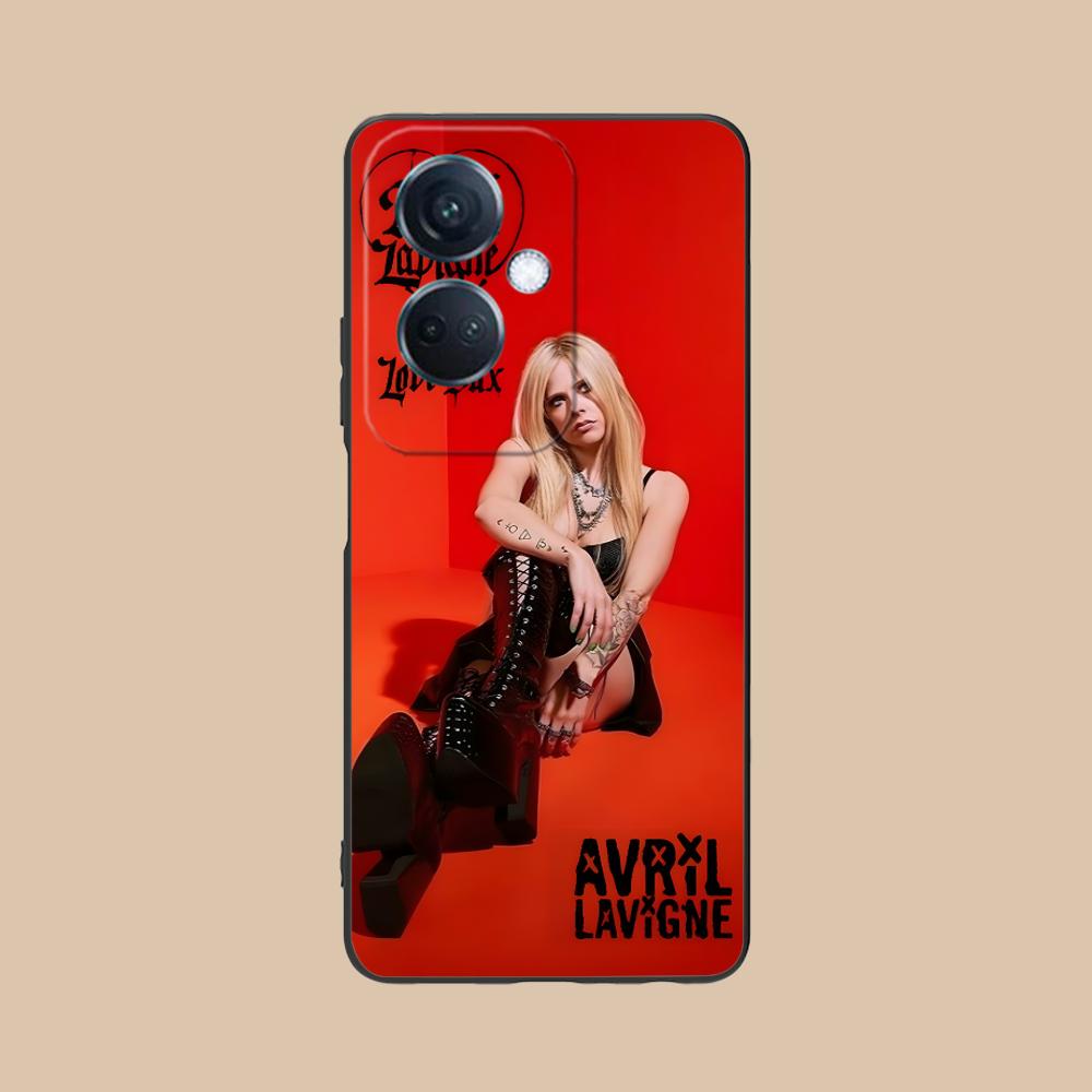 Avril Lavigne Matte TPU Mobile Phone Case for OPPO Find X9 X8 X7 X6 X5 X3 X2 Plus s Pro Ultra Lite Colorful Printing Cover