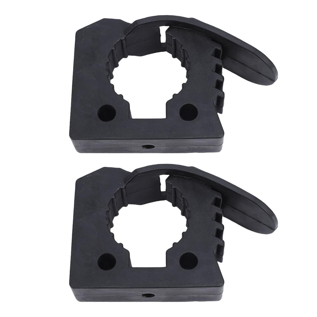 Dachgepäckträger Schaufelhalter Aluminiumlegierung Schnellspannklemme Montagehalterung Kit für ATV UTV Wohnmobil Van LKW Boot