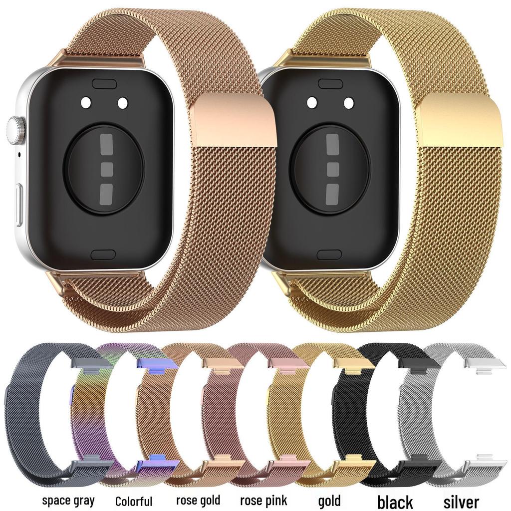 Huawei Fit4 Pro Metal Milanese Magnetic Smart Watch Strap