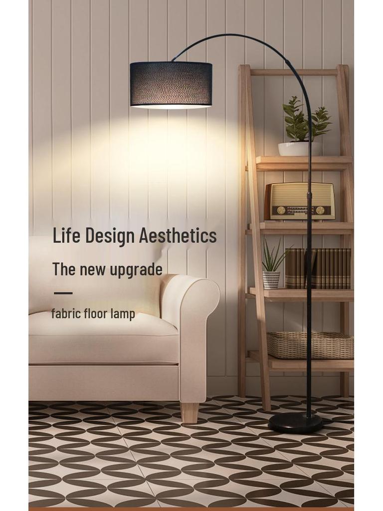 Modern Minimalist LED Feather Floor Lamp for Living Room, Study, Bedroom, and Bedside