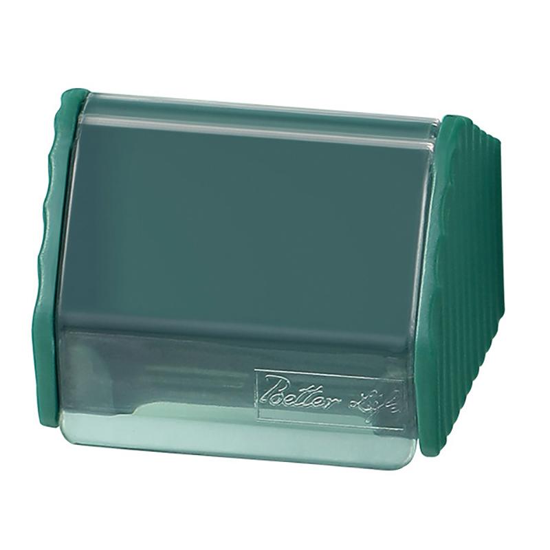 

Мужская вешалка для бритвы, держатель для бритвы, аксессуары для ванной комнаты, пластиковый дырокол, держатель для лезвий на присоске и крючках зелёный