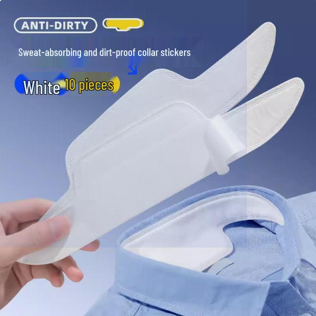 Disposable Anti-Dirty Sweat Protector for Shirt Collars and Down Jacket Necklines