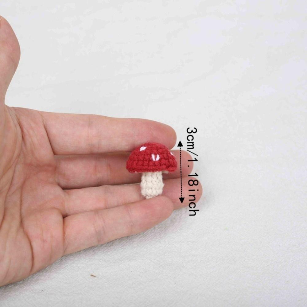 Handmaking Mini Fish Keychains Tropical Fish Knitted Fish Pendant Crochet Keyrings Backpack