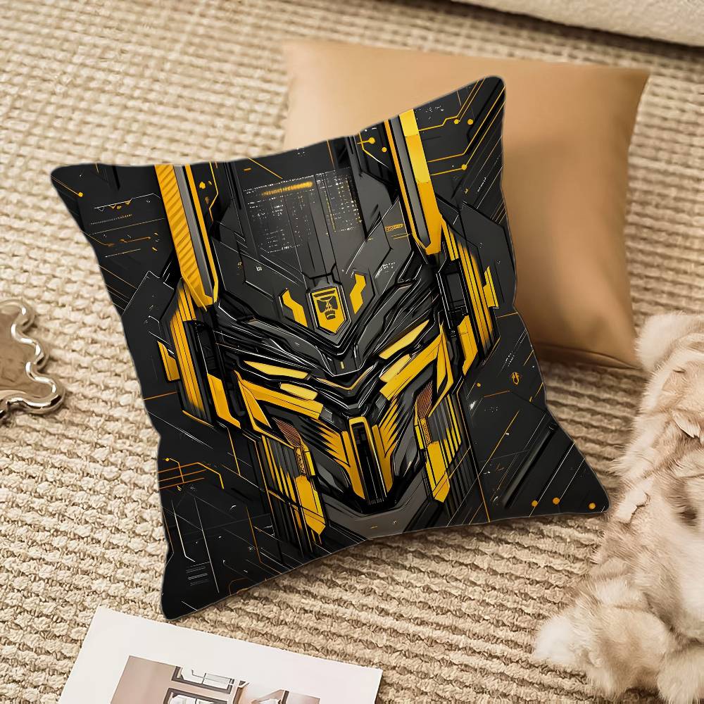 

T-Transformers-SS Pillow Case Anti-dustmite Invisible zipper Sofa Bed 12x12Inch