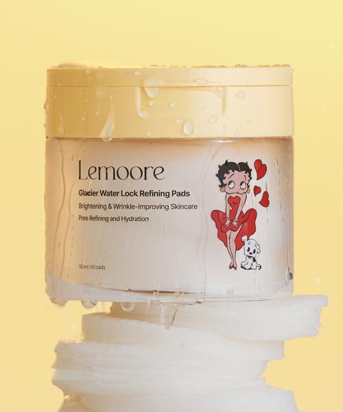 Canvas Betty Boop X Remoor Glacier Water Lock Pad (60ea) Toner Pad