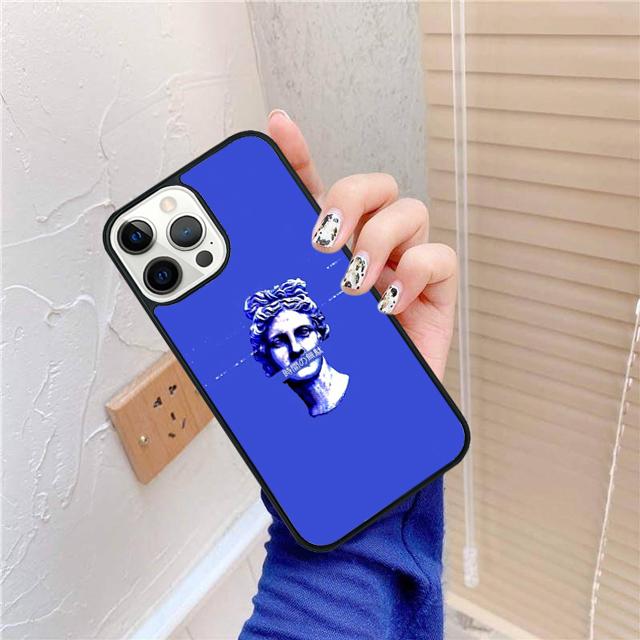 Vaporwave Aesthetic Art Printed Phone Case For apple 16 11 12 13 14 Pro Max Plus for coque