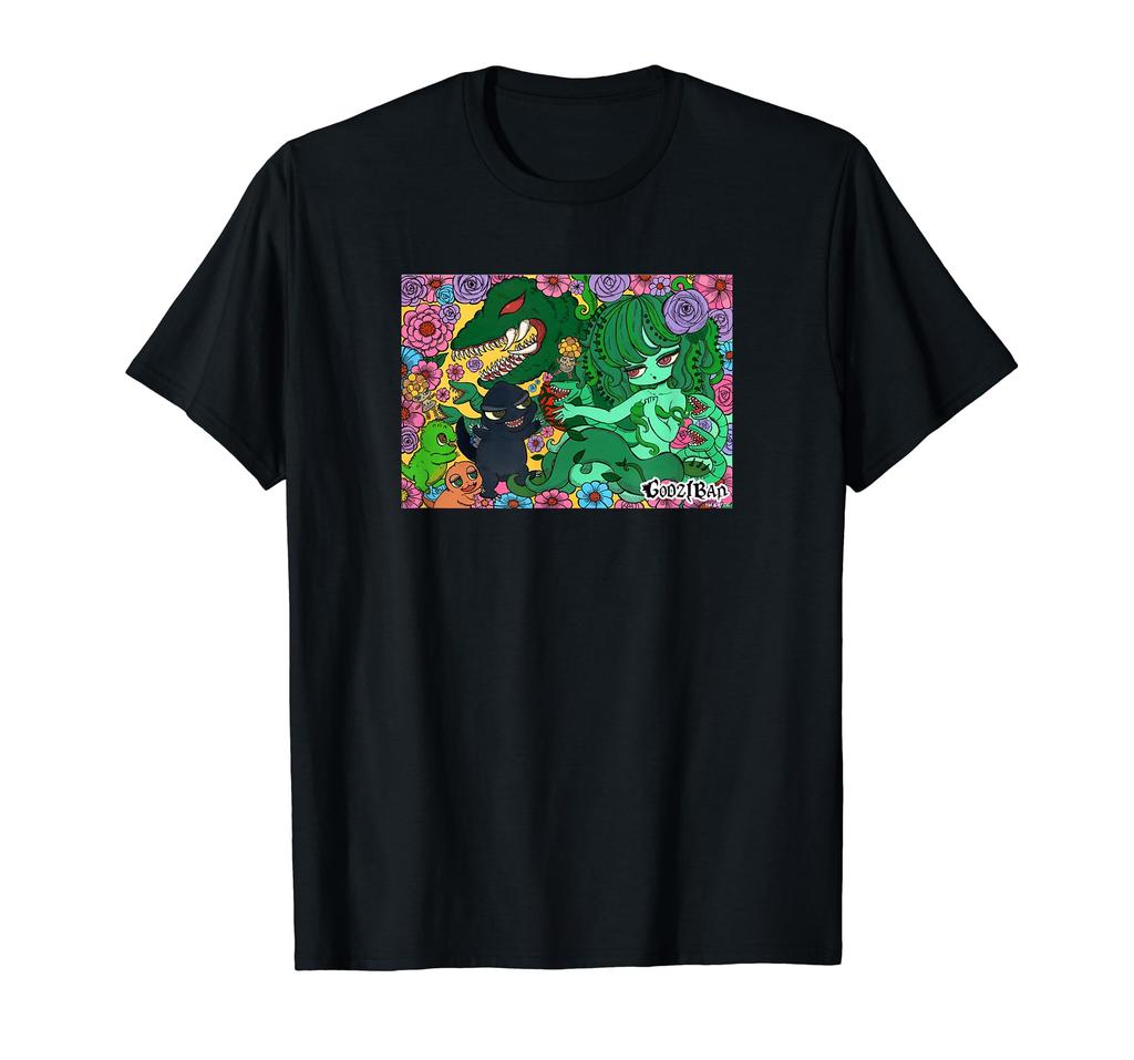 Monster Puppet Show Godzilla Yoshijima Shiu T-shirt
