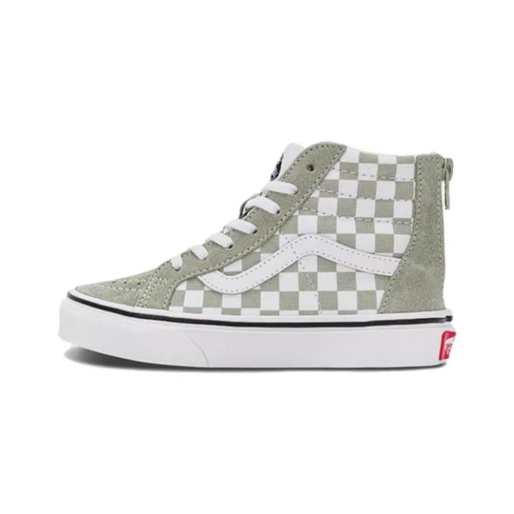 (PS) Vans Sk8-Hi Zip Shoes Olive Kids VN0A4BUXUDP EU 29