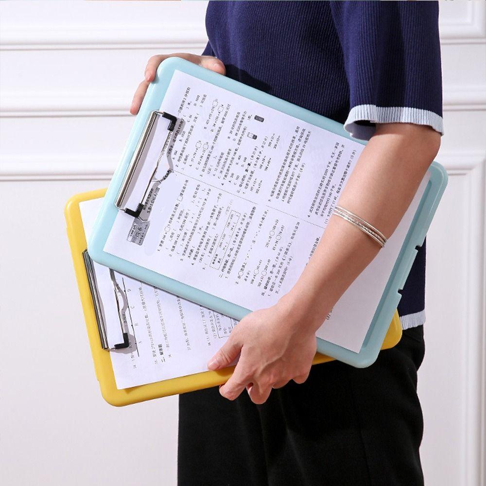 Memo Clip Board Writing Clipboard Large Capacity A4 File Folder  Document