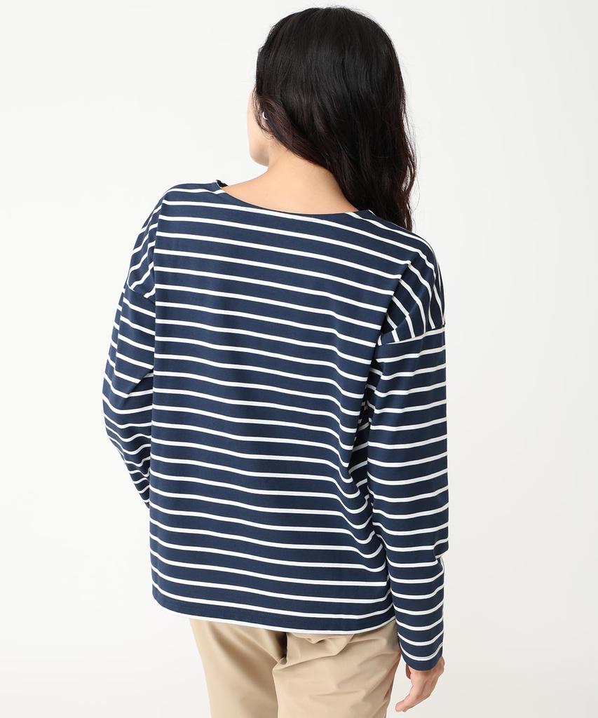 Columbia Relaxing Moment II Long Sleeve Crew Size Collegiate PL9815 Women's T-Shirt, M, Navy,