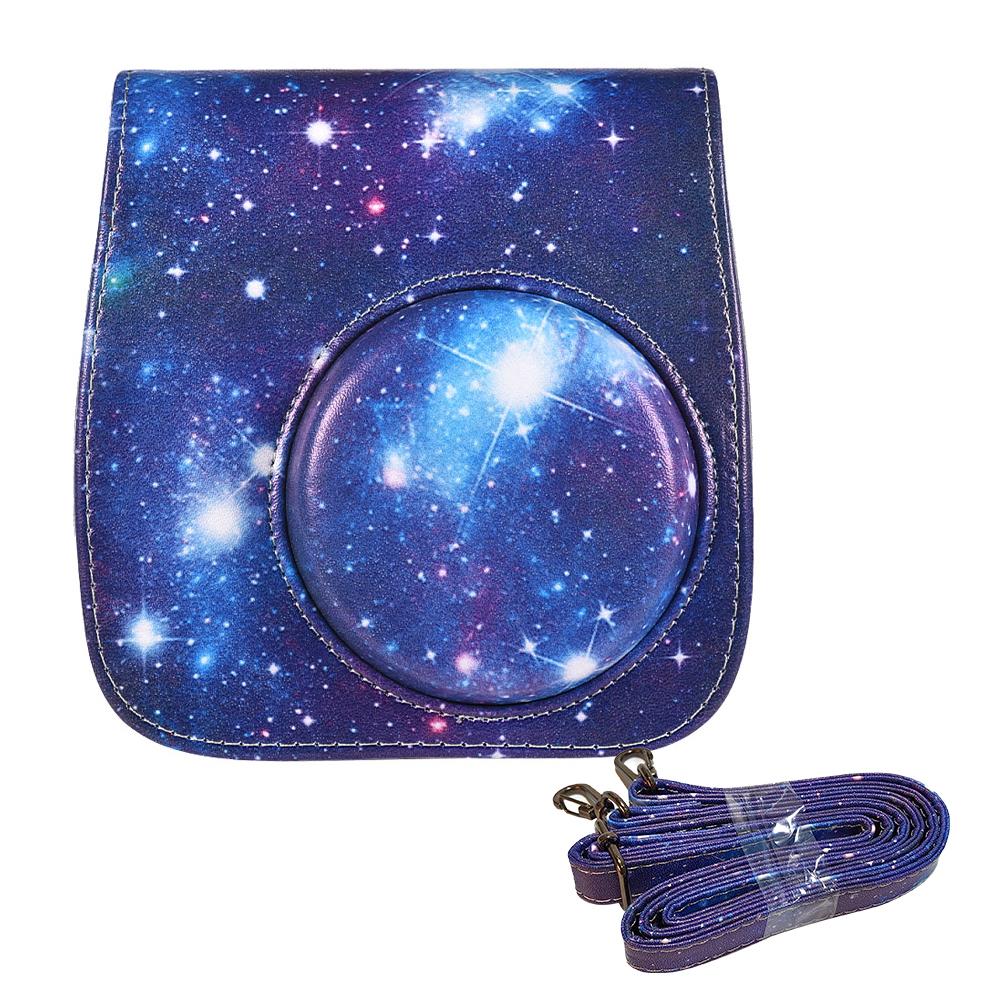 PU Protective Instant Camera Case Bag Pouch Protector with Strap for Fujifilm Instax Mini 8+ 8s 8 9