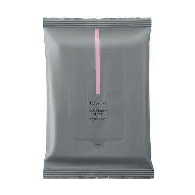 Chacott Cleansing Sheets Large Size 150mm X 200mm 10 Sheets Double Face Wash Lotion Sheet Product 002 Approx. & All-in-one Number