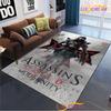 Game Ass Creed Carpet for Living Room Bedroom Rug Table Kids Kitchen Door Unslip Floor Mat Birthday gift photography props Rug